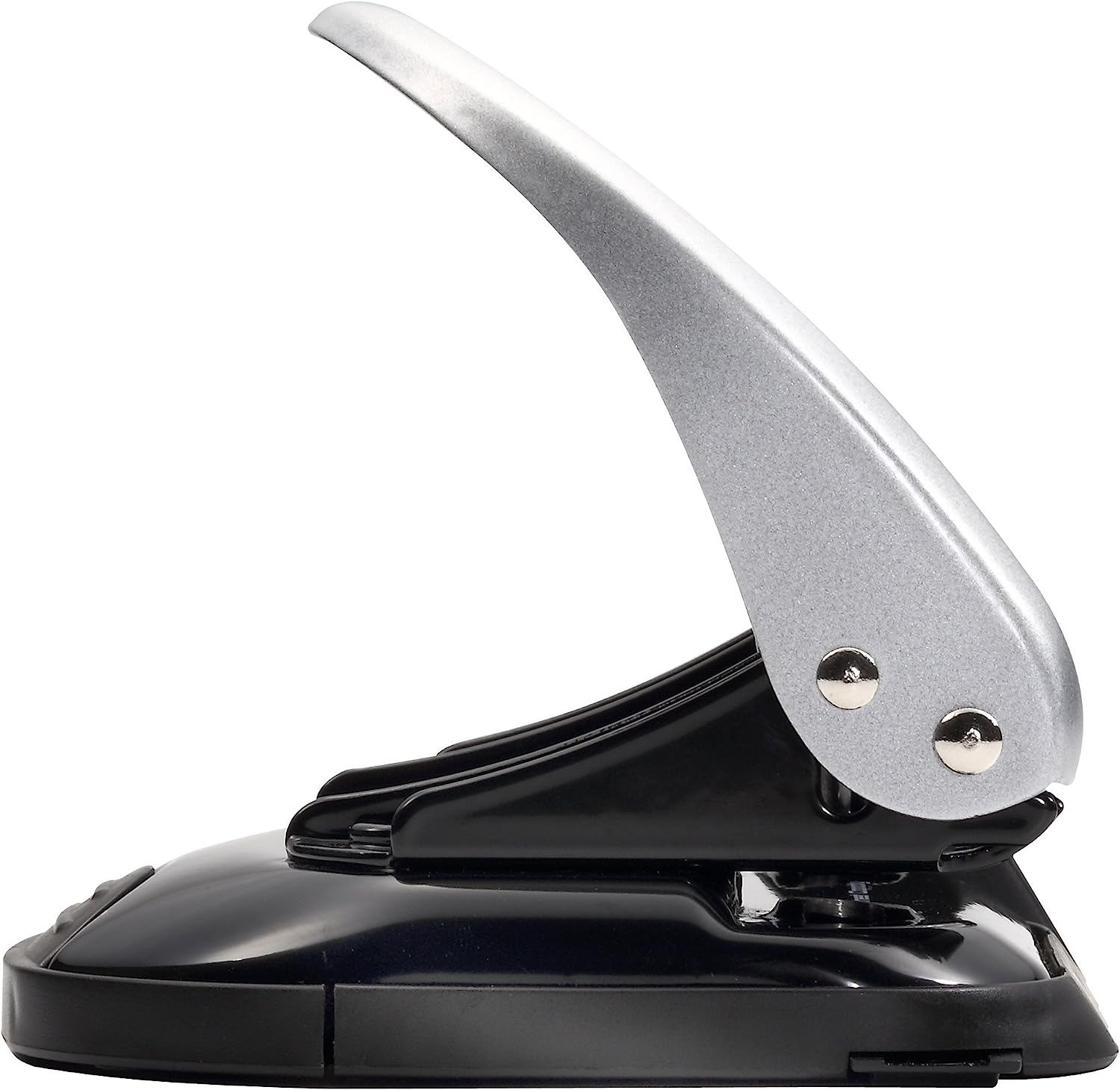 Bostitch Office EZ Squeeze Reduced Effort 2-Hole Punch, 20 Sheets, Locking Handle, Silver (2310) - Image 9
